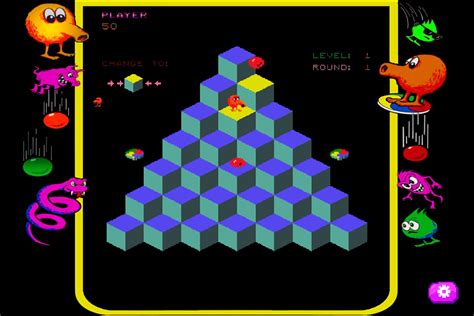  Qbert: เกมปริศนาตัวต่อตัวสุดโหด!